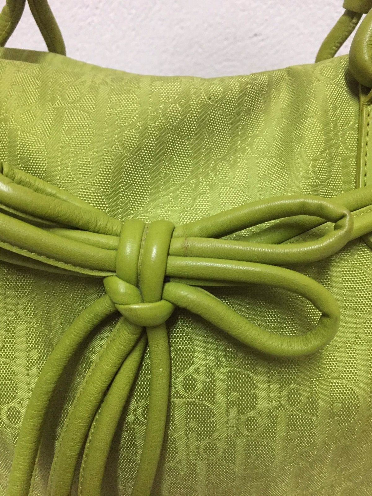 Dior VINTAGE Christian Dior Trotter Monogram Tote Shoulder Bag Size ONE SIZE - 3 Thumbnail