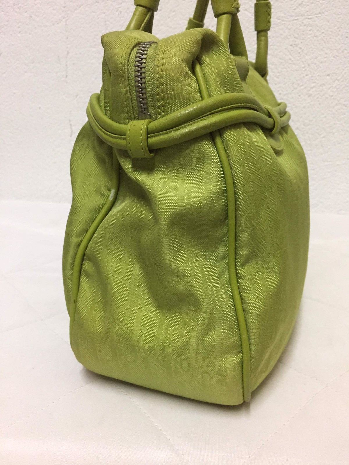 Dior VINTAGE Christian Dior Trotter Monogram Tote Shoulder Bag Size ONE SIZE - 9 Thumbnail