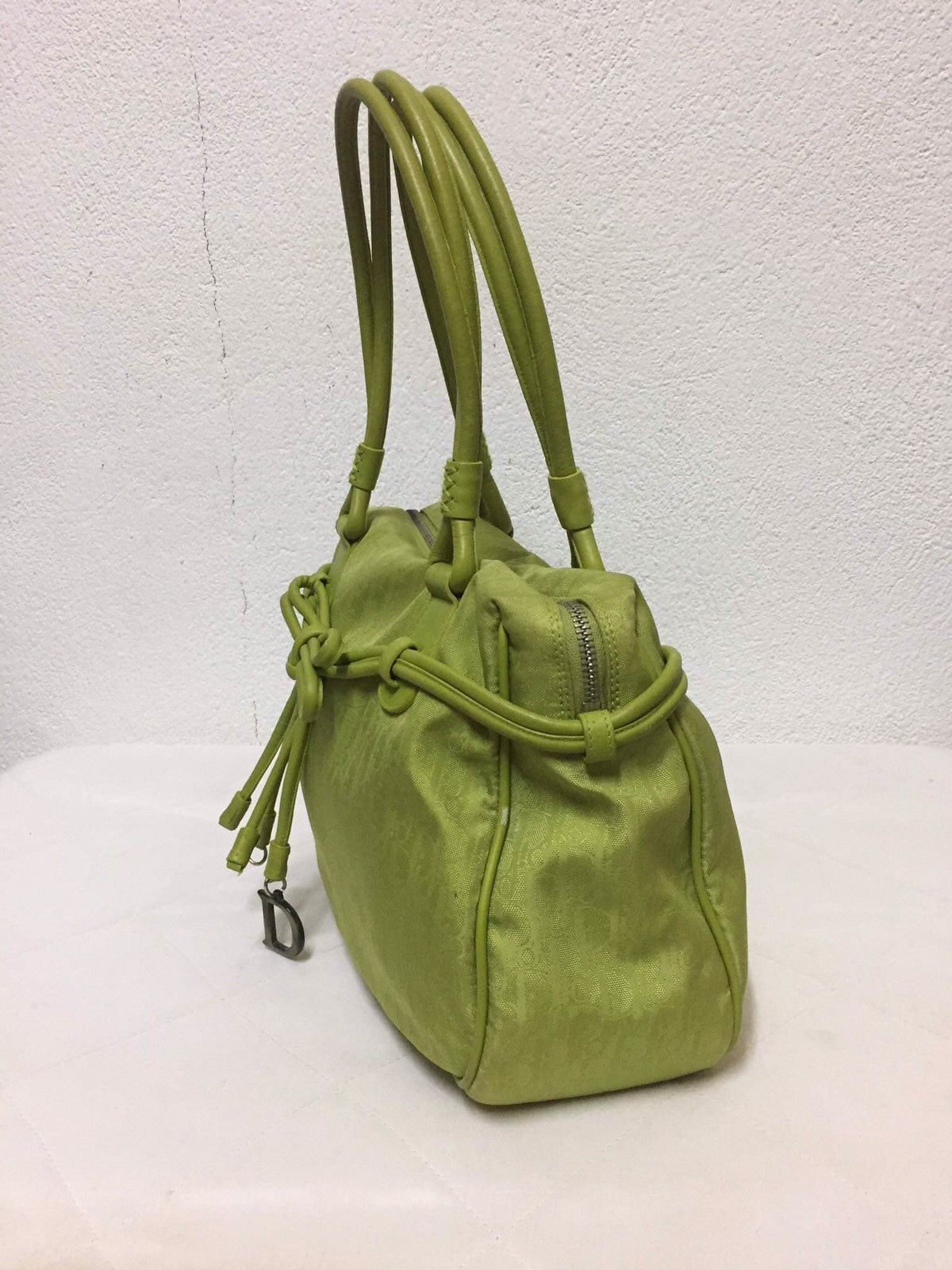 Dior VINTAGE Christian Dior Trotter Monogram Tote Shoulder Bag Size ONE SIZE - 6 Thumbnail