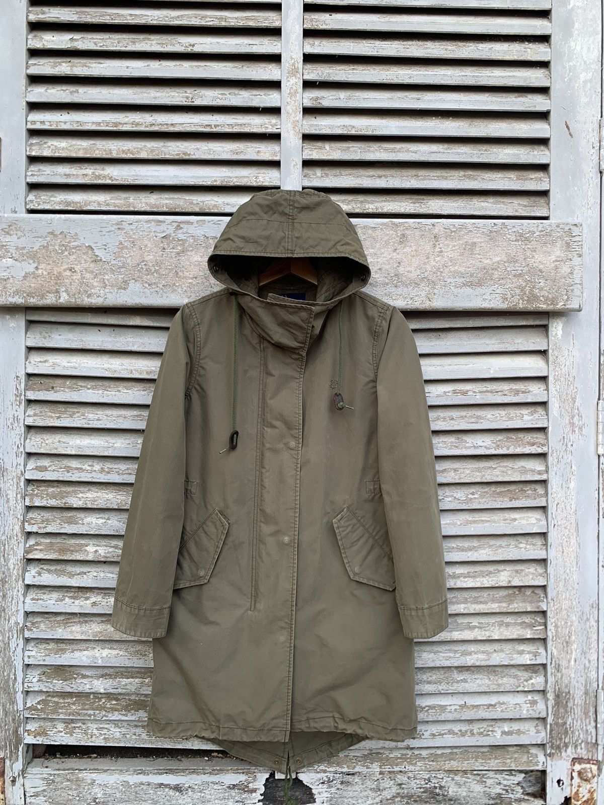 Fred Perry Fred Perry Fleece Lined Hooded Jacket (Woman) Size US S / EU 44-46 / 1 - 2 Thumbnail