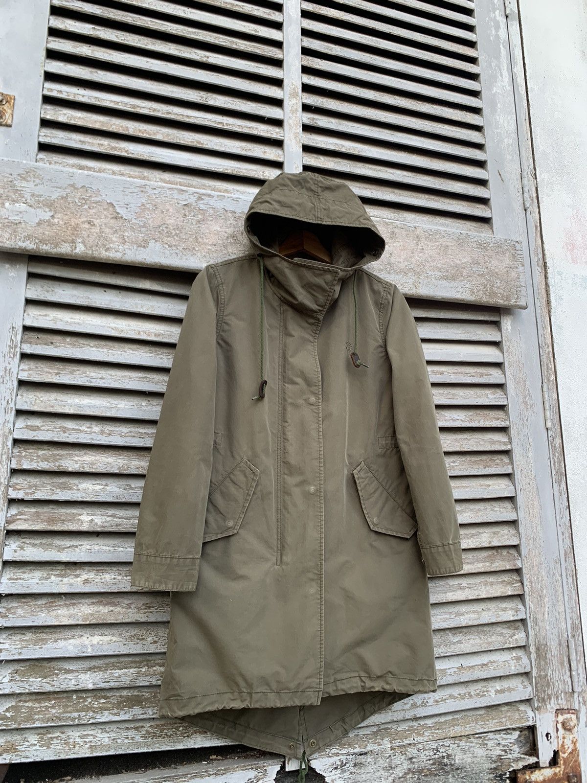 Fred Perry Fred Perry Fleece Lined Hooded Jacket (Woman) Size US S / EU 44-46 / 1 - 5 Thumbnail