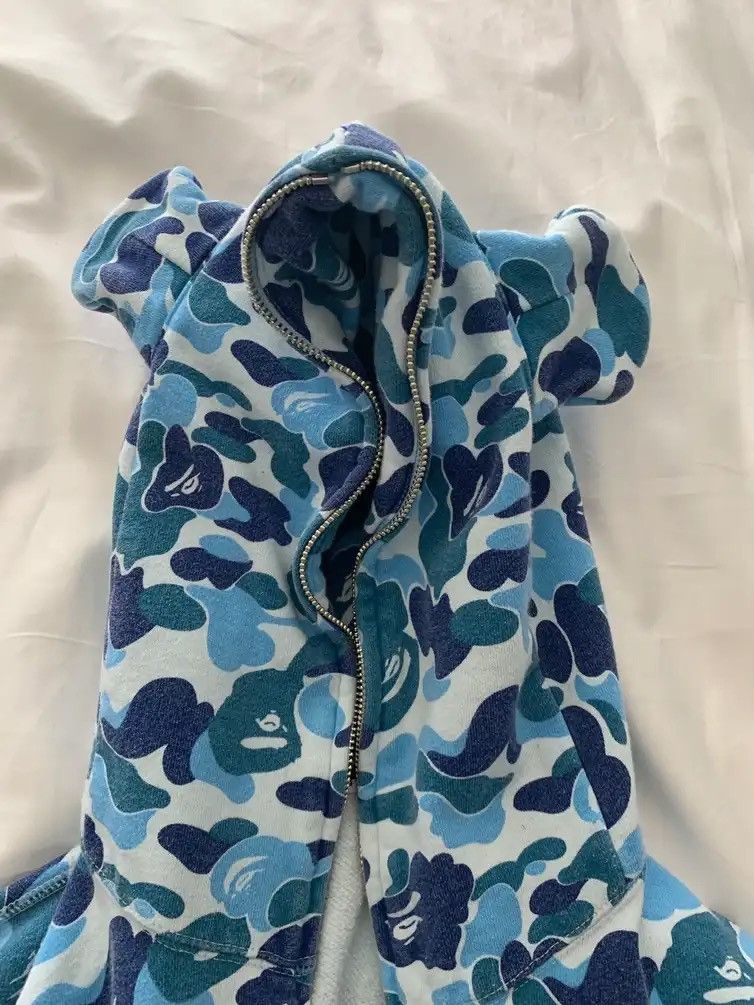 Bape Bape blue abc bear hoodie Size US XL / EU 56 / 4 - 4 Thumbnail