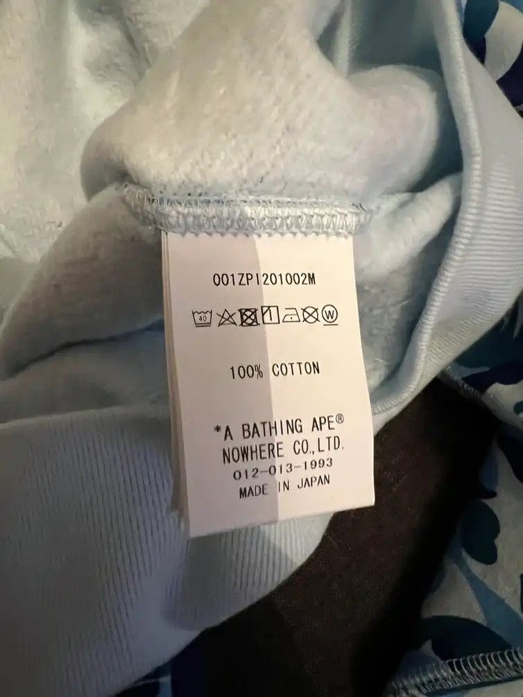 Bape Bape blue abc bear hoodie Size US XL / EU 56 / 4 - 8 Thumbnail