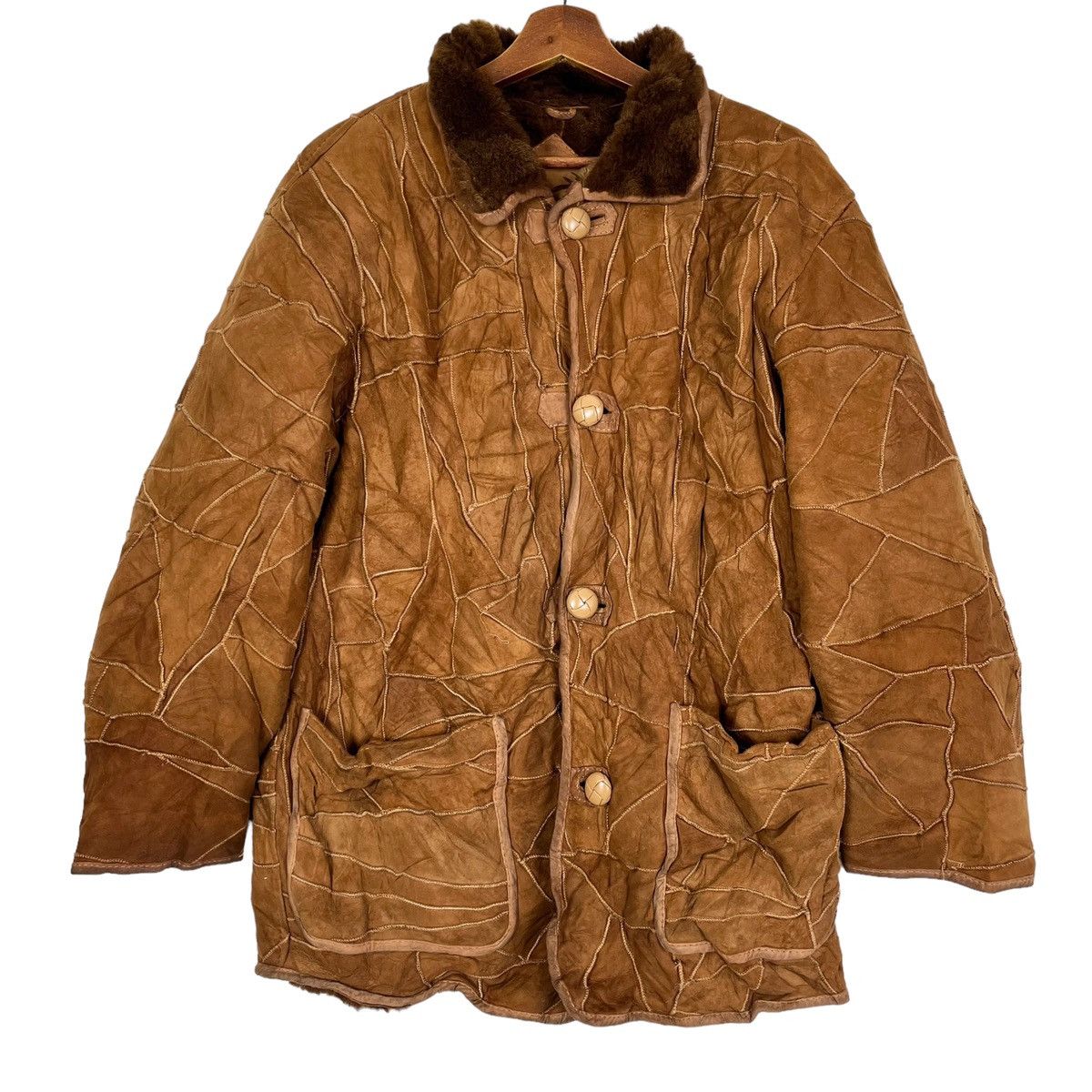 Issey Miyake Hai Sporting Gear Suede Designer Leather Jacket