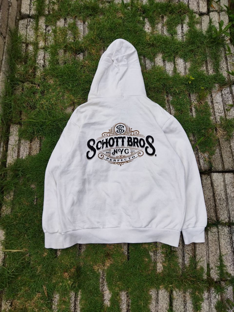 Schott Schott Bros Perfecto Ny Hoodie - Size L Size US L / EU 52-54 / 3 - 1 Thumbnail
