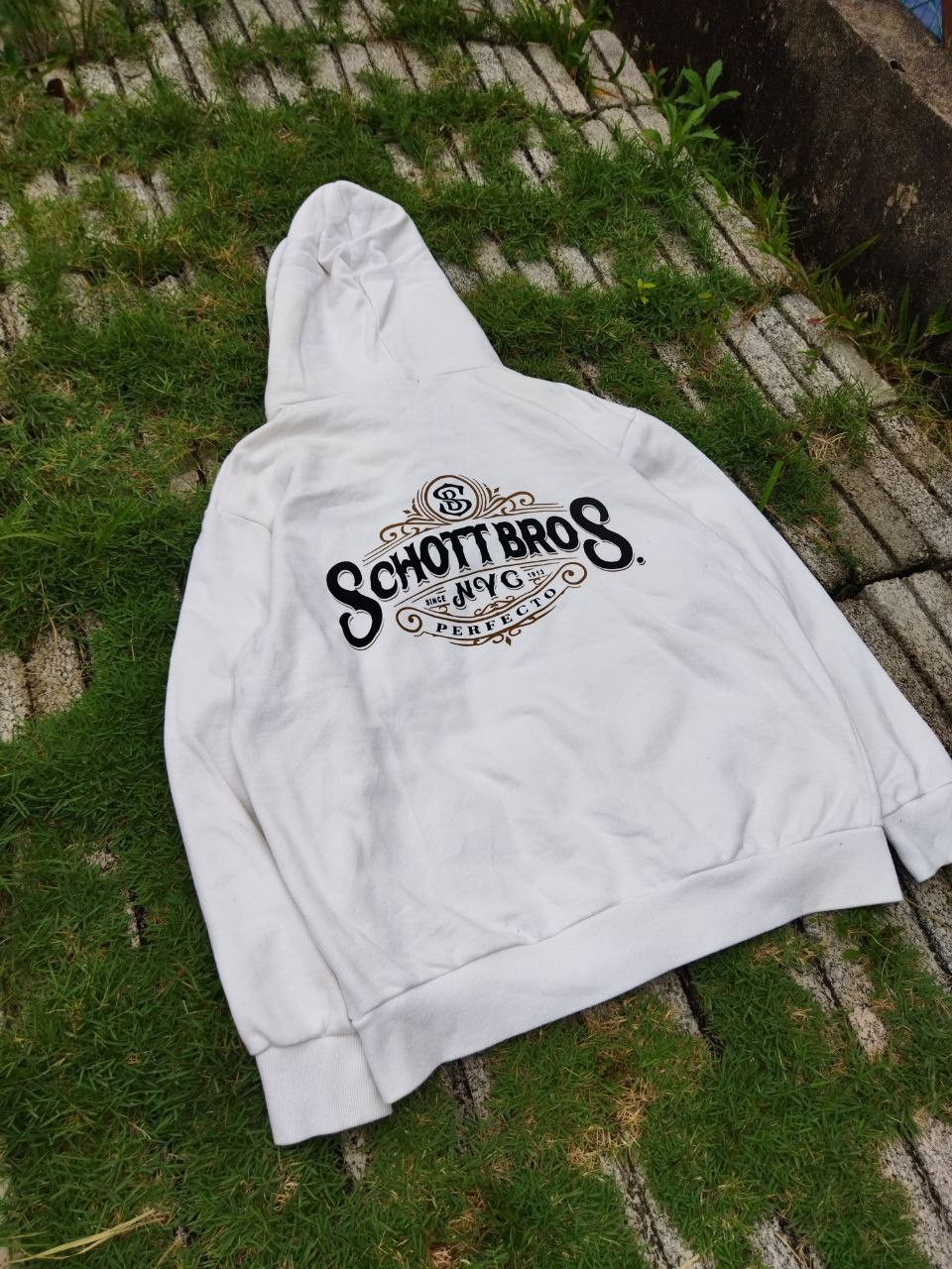Schott Schott Bros Perfecto Ny Hoodie - Size L Size US L / EU 52-54 / 3 - 3 Thumbnail