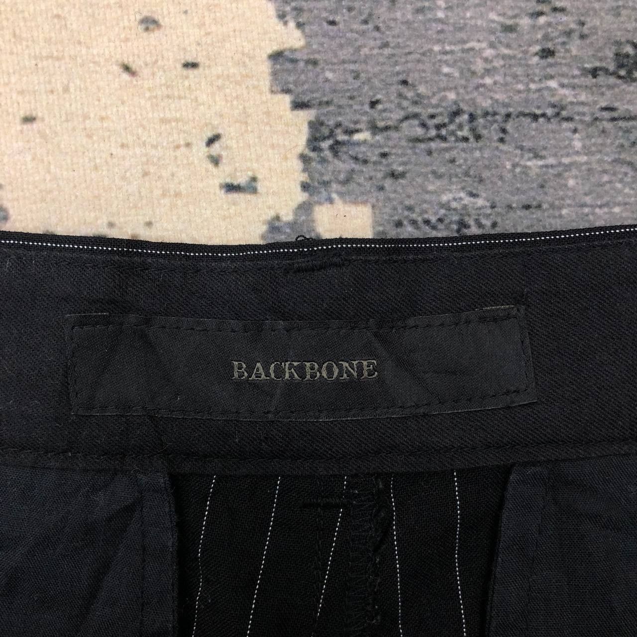 Backbone P485 BACKBONE MADE IN JAPAN STRIPED WOOL PANTS Size US 32 / EU 48 - 5 Thumbnail