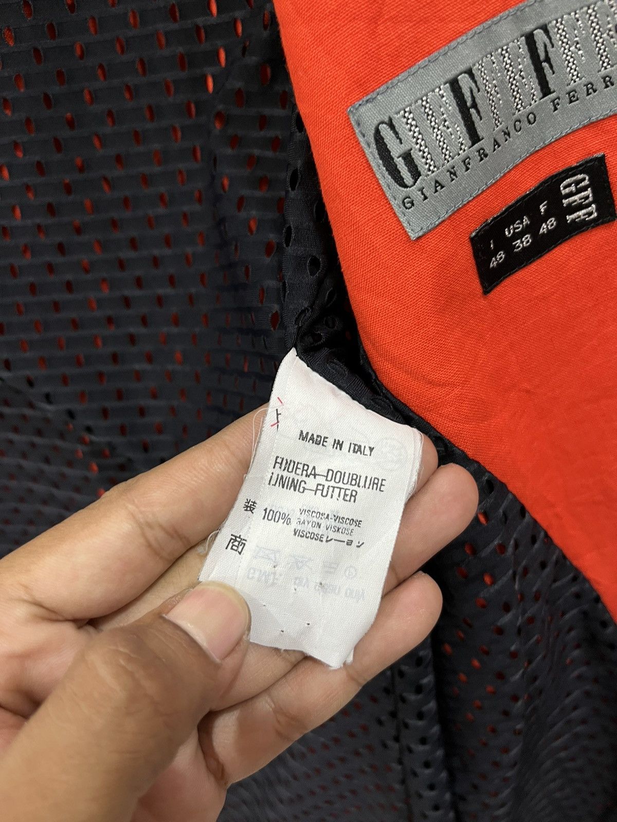 Gianfranco Ferre O. GIANFRANCO FERRE Size US M / EU 48-50 / 2 - 8 Thumbnail