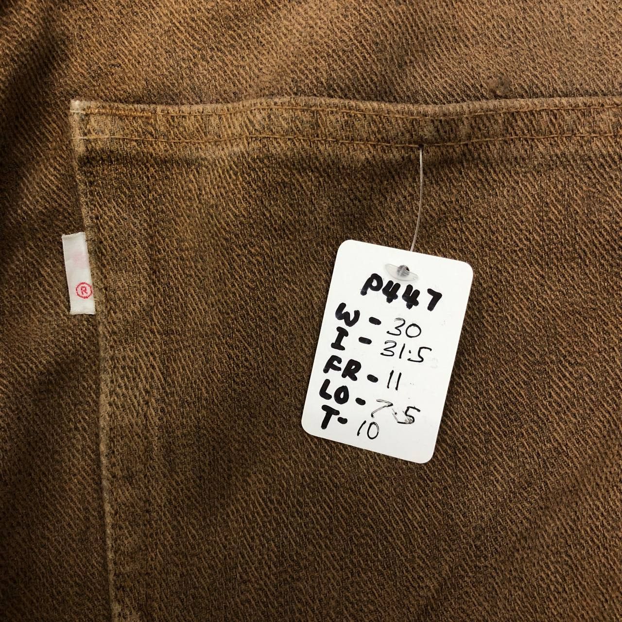 Johnbull × KOJIMA GENES P447 THE JOHN BULL x KOJIMA JAPAN SKINNY DENIM Size US 30 / EU 46 - 9 Thumbnail