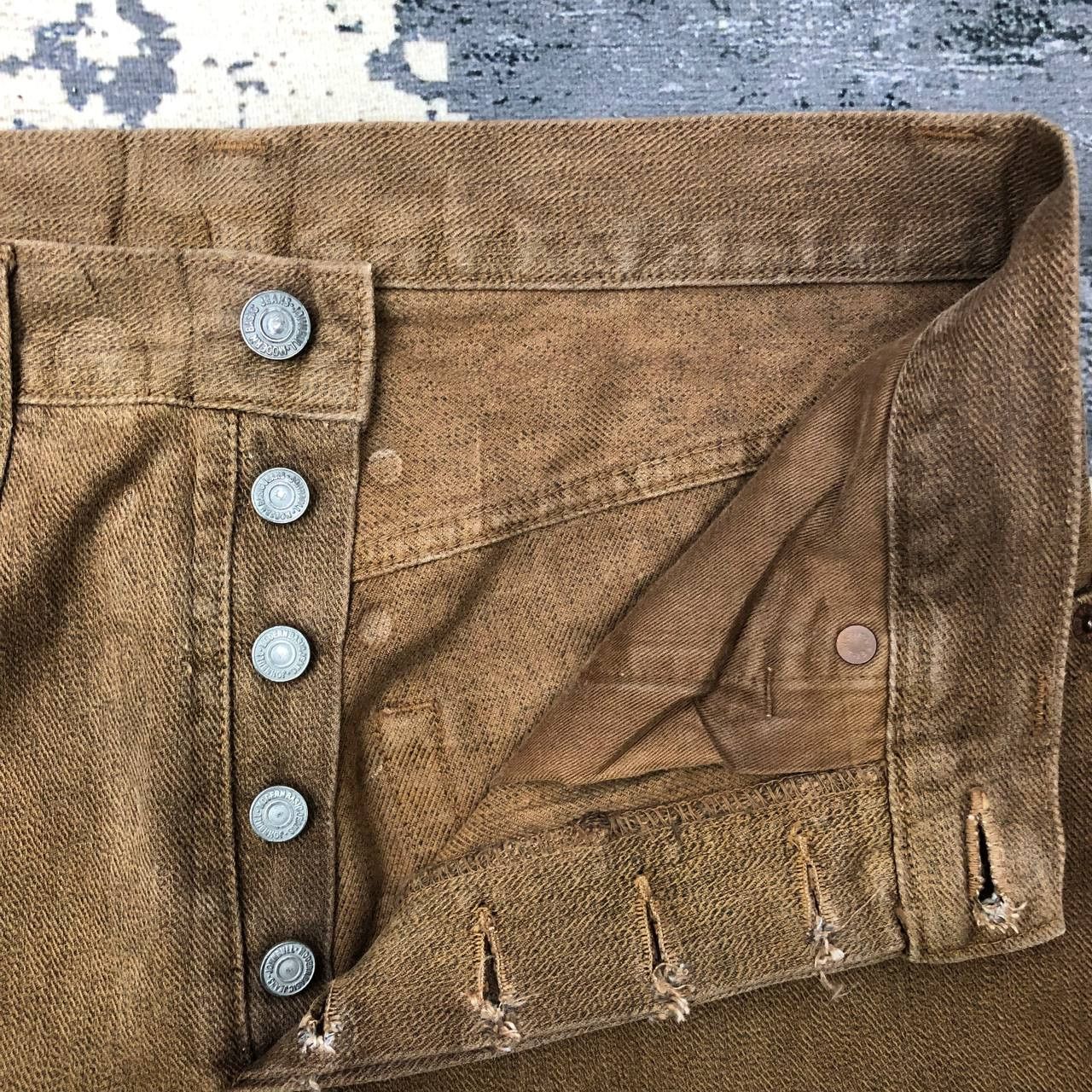 Johnbull × KOJIMA GENES P447 THE JOHN BULL x KOJIMA JAPAN SKINNY DENIM Size US 30 / EU 46 - 7 Thumbnail