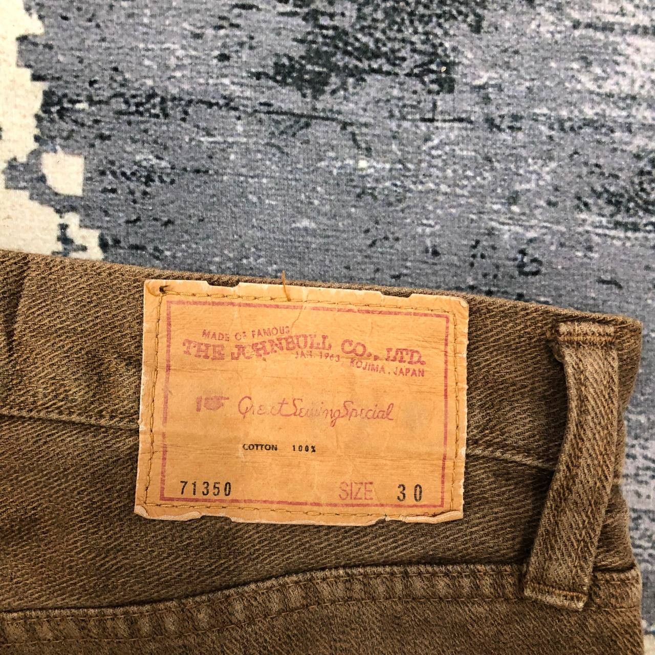 Johnbull × KOJIMA GENES P447 THE JOHN BULL x KOJIMA JAPAN SKINNY DENIM Size US 30 / EU 46 - 5 Thumbnail