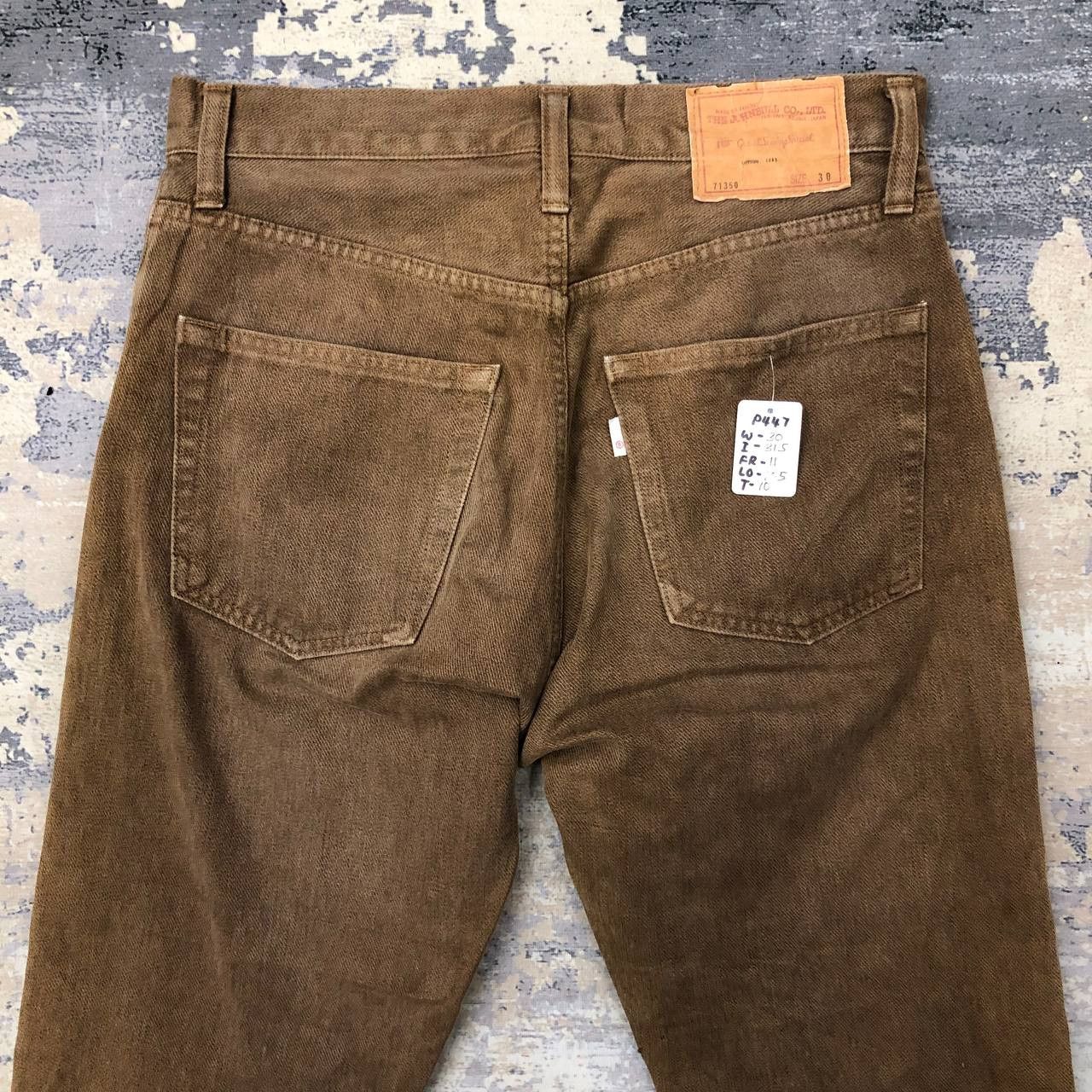 Johnbull × KOJIMA GENES P447 THE JOHN BULL x KOJIMA JAPAN SKINNY DENIM Size US 30 / EU 46 - 4 Thumbnail