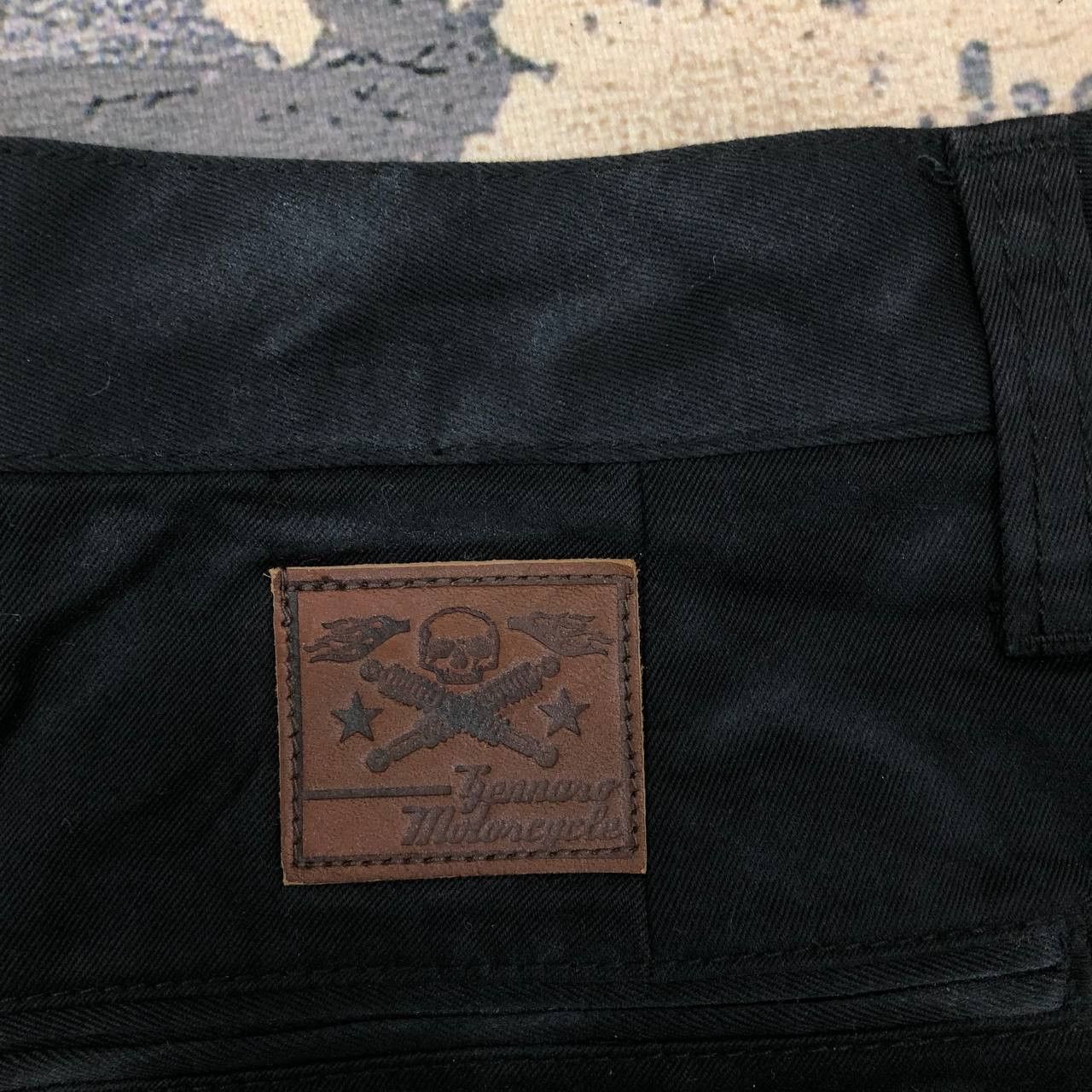 Japanese Brand P483 JAPAN SKULL X GENNARO FLARED CURVED DENIM Size US 31 - 5 Thumbnail