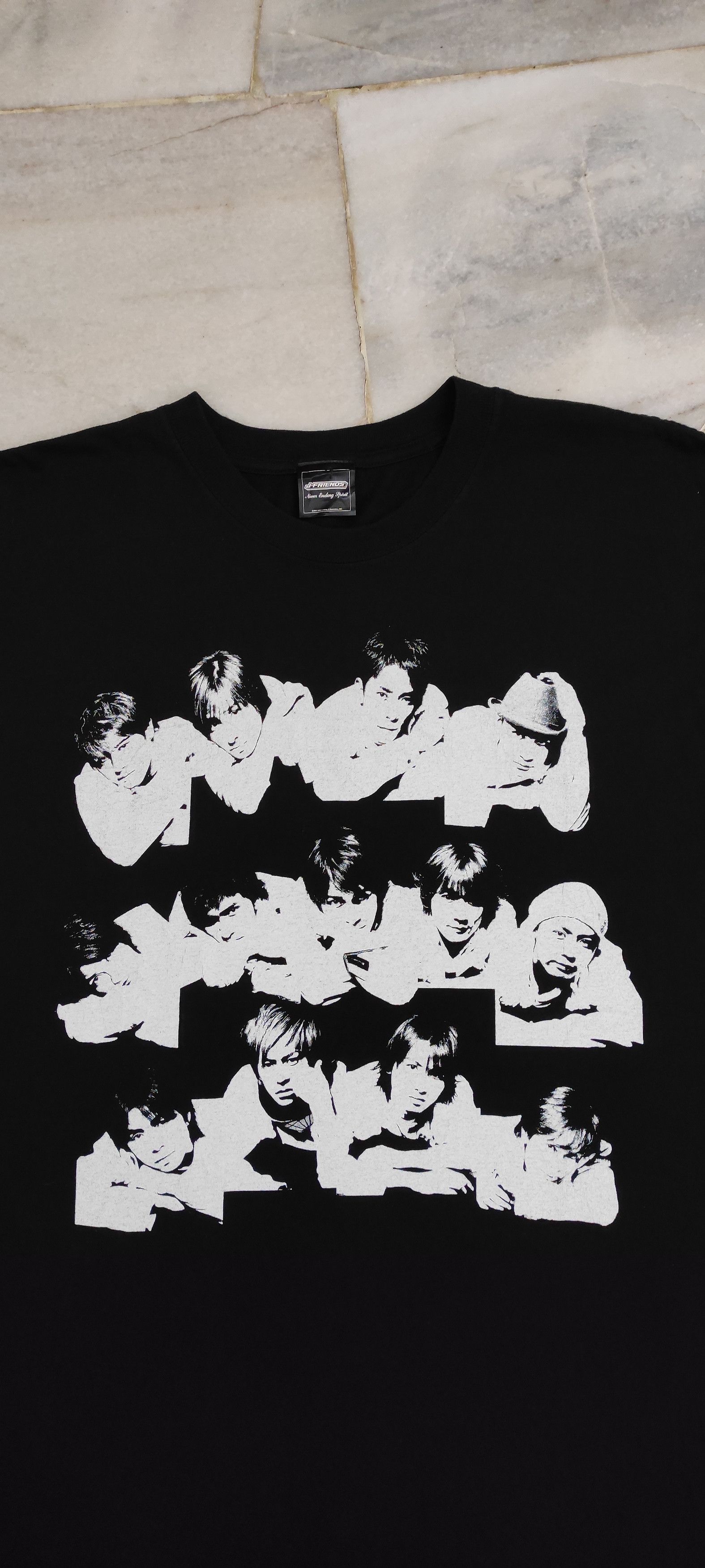 Band Tees ⚡️𝐐𝐔𝐈𝐂𝐊 𝐒𝐀𝐋𝐄 2002 SMAP NEVER ENDING J idols Size US L / EU 52-54 / 3 - 5 Thumbnail