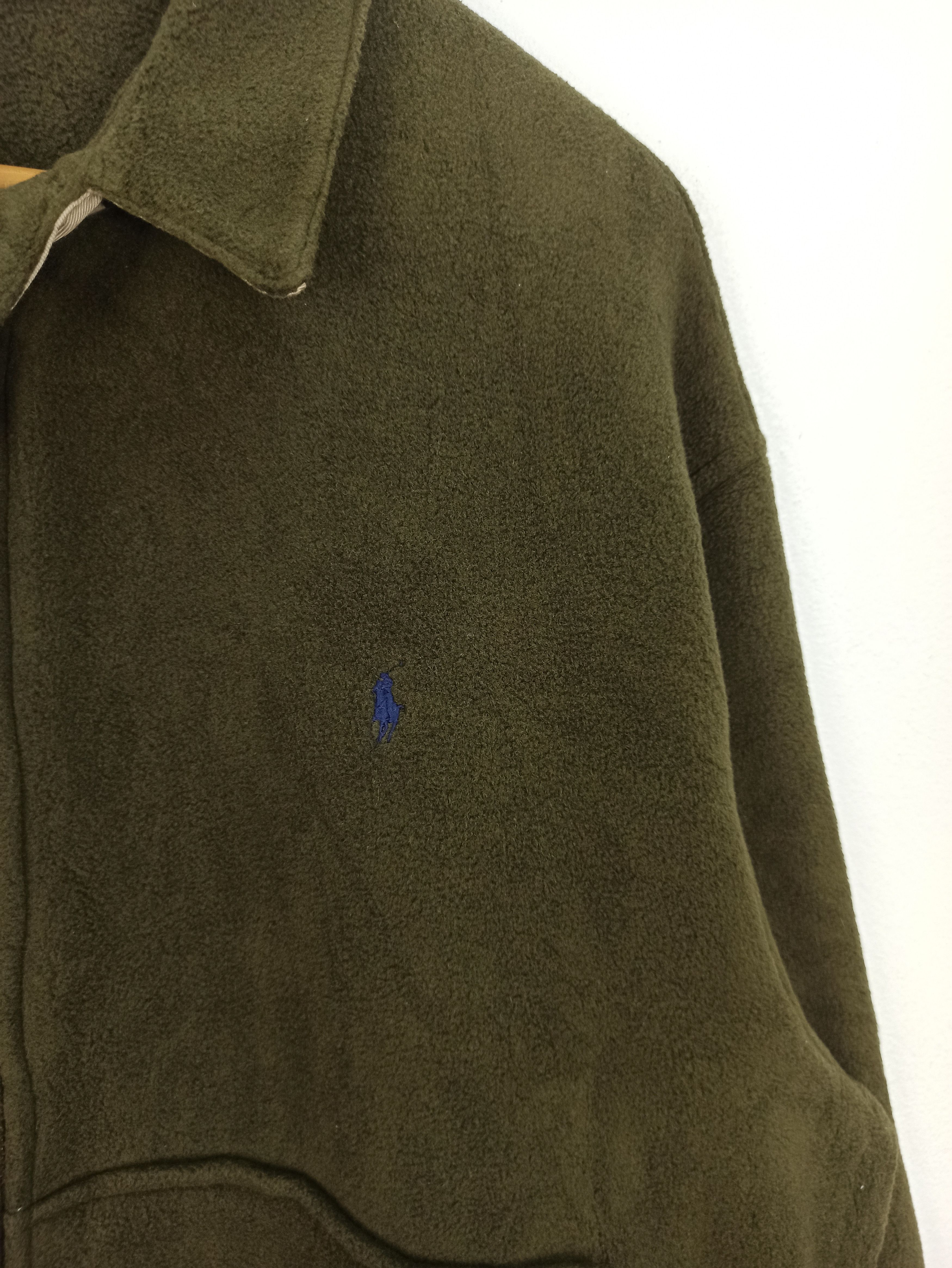 Polo Ralph Lauren Vintage 90s POLO RALPH LAUREN fleece jacket Size US XL / EU 56 / 4 - 2 Thumbnail