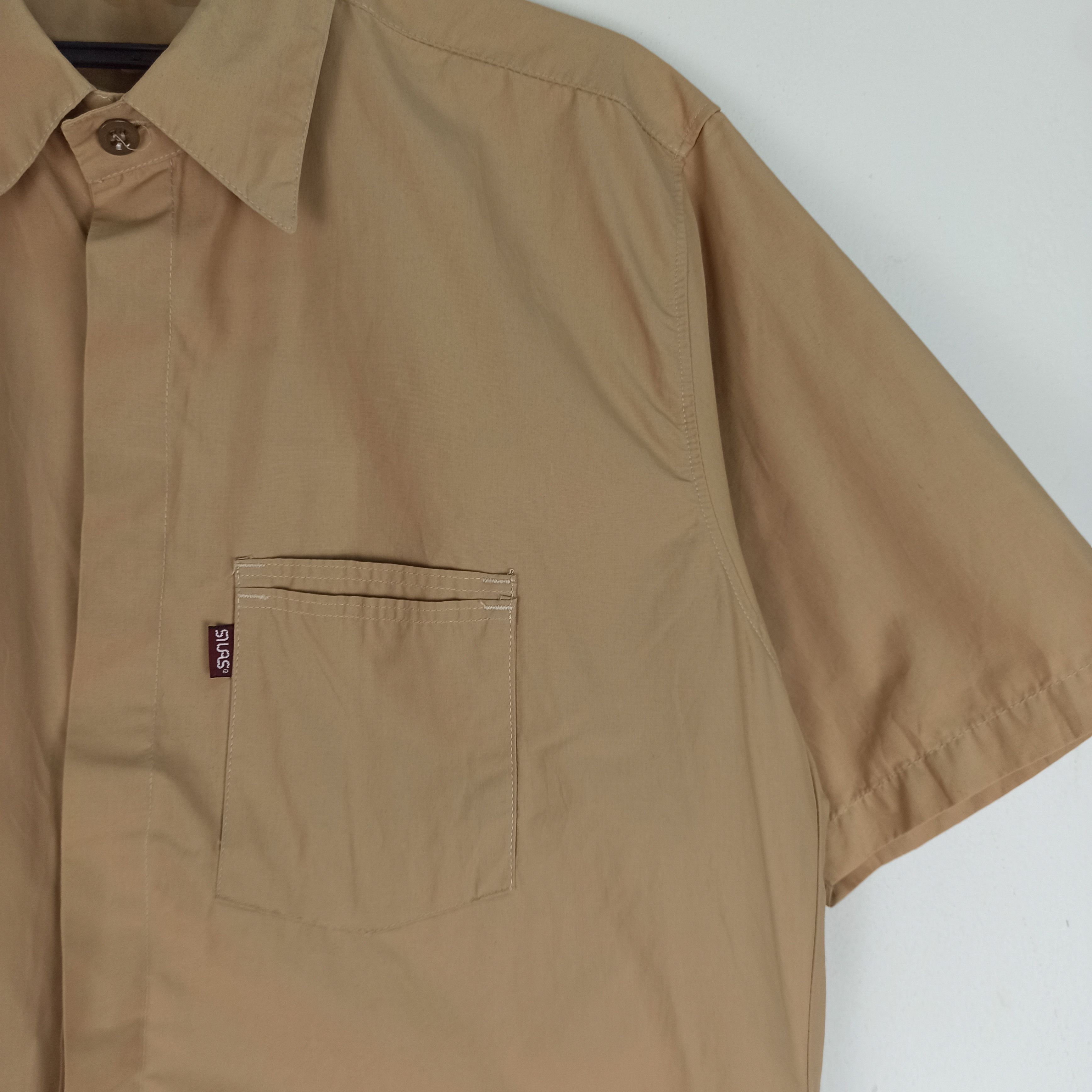 Silas Vintage Silas Button Up Collar Shirt Single Pocket Size US L / EU 52-54 / 3 - 2 Thumbnail