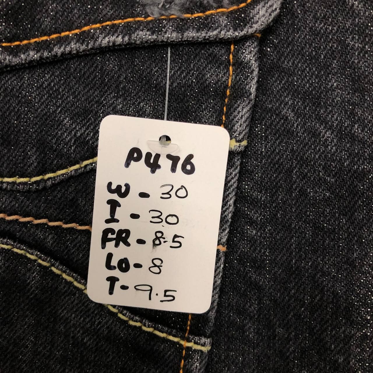 Japanese Brand P476 Y.HASEGAWA X 8010 GEKKO MADE IN JAPAN FLARED DENIM Size US 30 / EU 46 - 12 Thumbnail