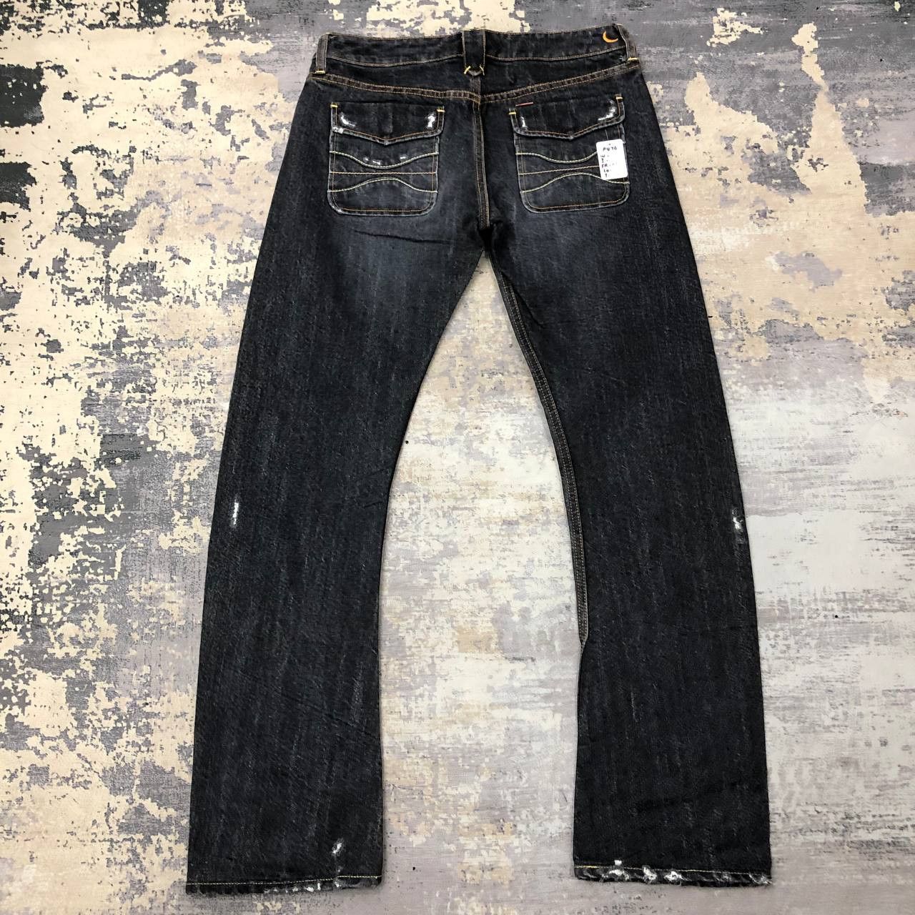Japanese Brand P476 Y.HASEGAWA X 8010 GEKKO MADE IN JAPAN FLARED DENIM Size US 30 / EU 46 - 2 Thumbnail
