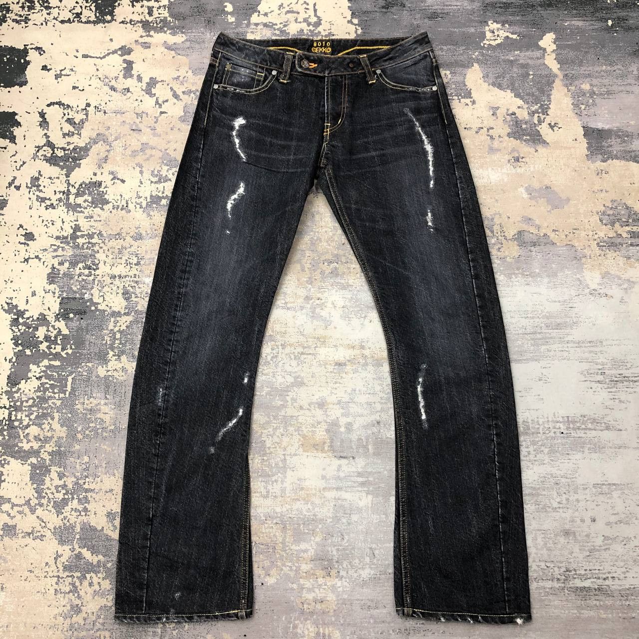 Japanese Brand P476 Y.HASEGAWA X 8010 GEKKO MADE IN JAPAN FLARED DENIM Size US 30 / EU 46 - 1 Thumbnail