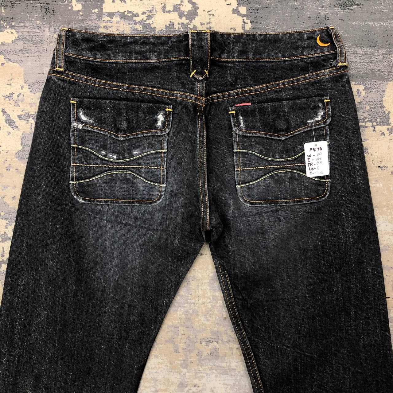 Japanese Brand P476 Y.HASEGAWA X 8010 GEKKO MADE IN JAPAN FLARED DENIM Size US 30 / EU 46 - 4 Thumbnail
