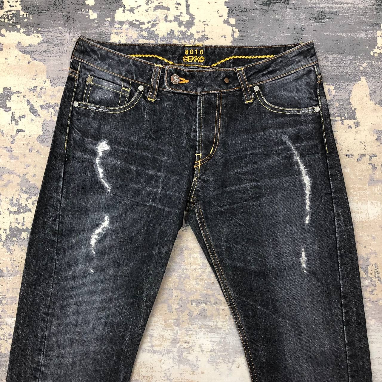 Japanese Brand P476 Y.HASEGAWA X 8010 GEKKO MADE IN JAPAN FLARED DENIM Size US 30 / EU 46 - 3 Thumbnail
