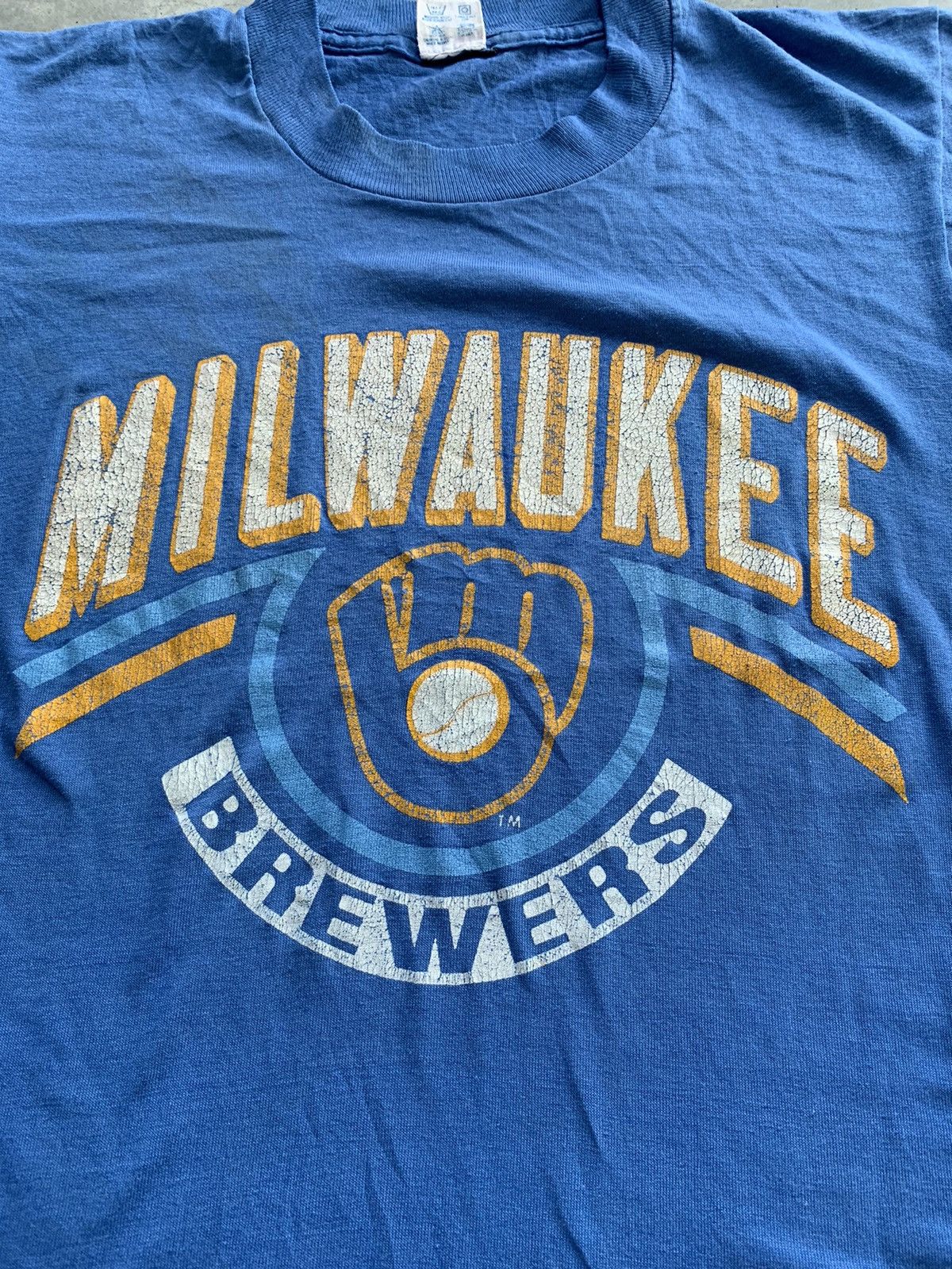Champion Vintage 80s Champions Milwaukee Brewers MLB Tshirt Size US S / EU 44-46 / 1 - 2 Thumbnail