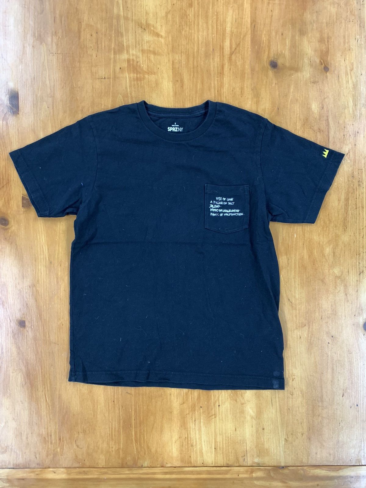 Vintage Vintage Jean Michael Basquiat Pocket Tee Size US S / EU 44-46 / 1 - 1 Thumbnail