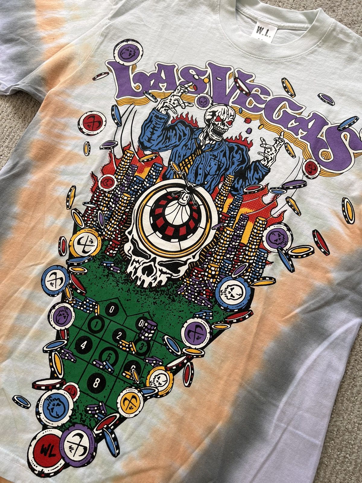 Warren Lotas WARREN LOTAS LAS VEGAS GAMBLE TEE Size US M / EU 48-50 / 2 - 2 Thumbnail