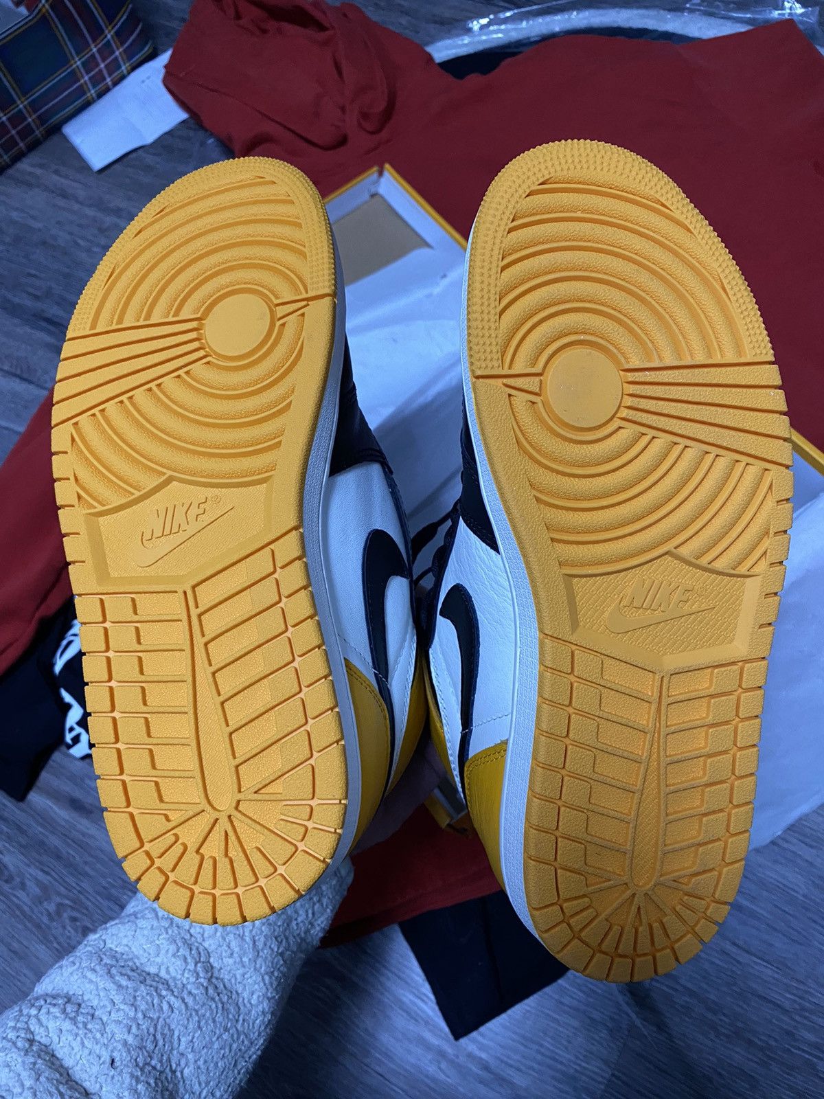 Jordan Brand Nike air jordan 1 retro og high taxi Size US 8.5 / EU 41-42 - 5 Thumbnail