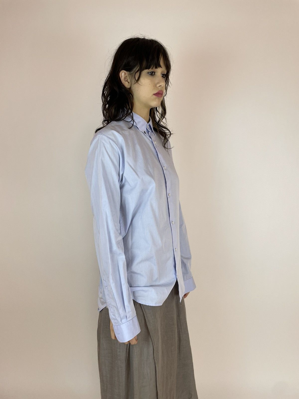 Tonsure TONSURE Shirt long sleeve bear logo size 46 / S Size L / US 10 / IT 46 - 8 Thumbnail