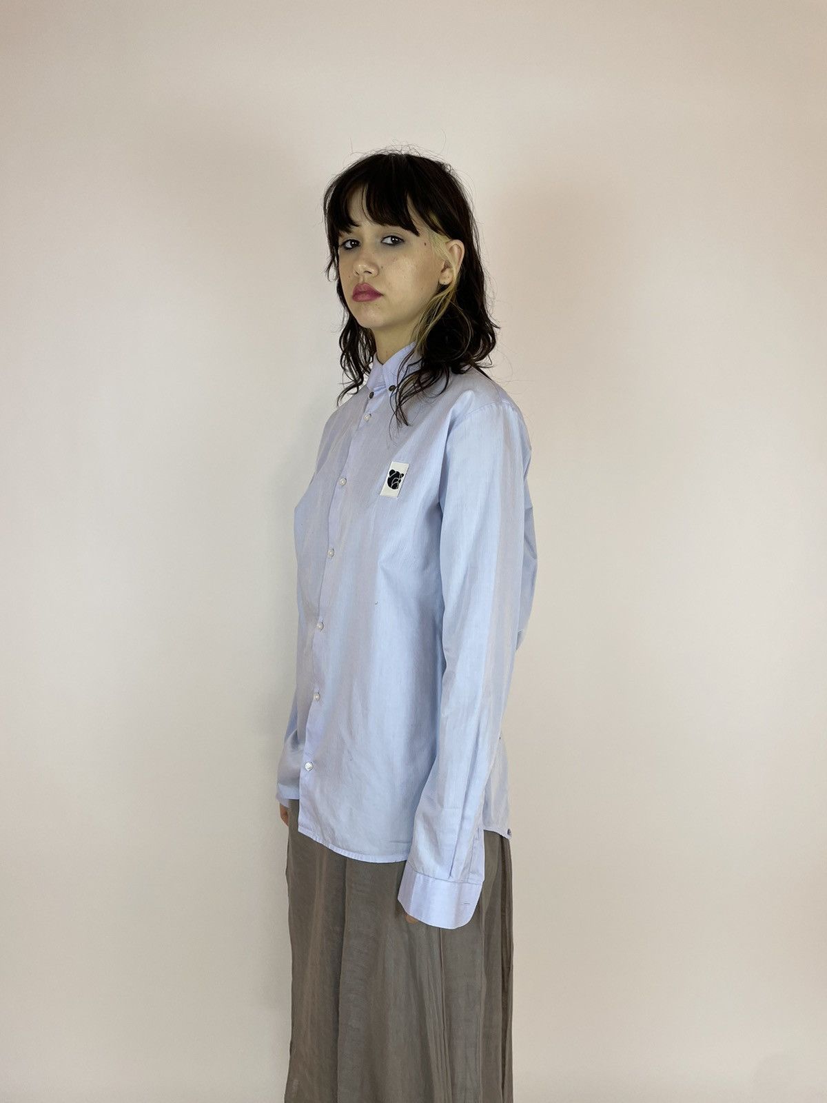 Tonsure TONSURE Shirt long sleeve bear logo size 46 / S Size L / US 10 / IT 46 - 9 Thumbnail