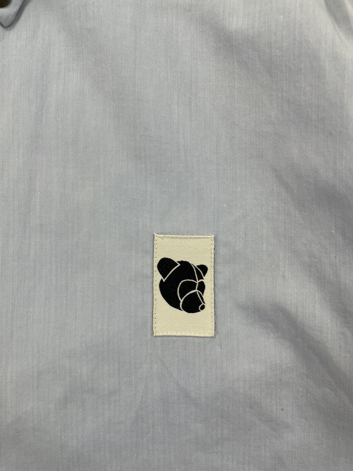 Tonsure TONSURE Shirt long sleeve bear logo size 46 / S Size L / US 10 / IT 46 - 15 Thumbnail