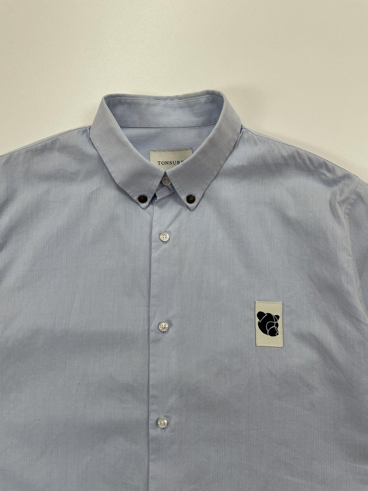 Tonsure TONSURE Shirt long sleeve bear logo size 46 / S Size L / US 10 / IT 46 - 12 Thumbnail