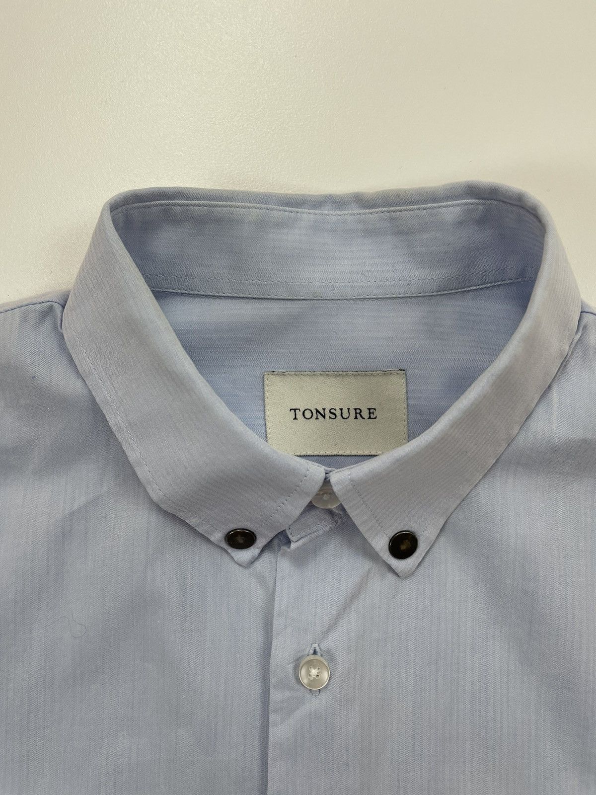 Tonsure TONSURE Shirt long sleeve bear logo size 46 / S Size L / US 10 / IT 46 - 13 Thumbnail