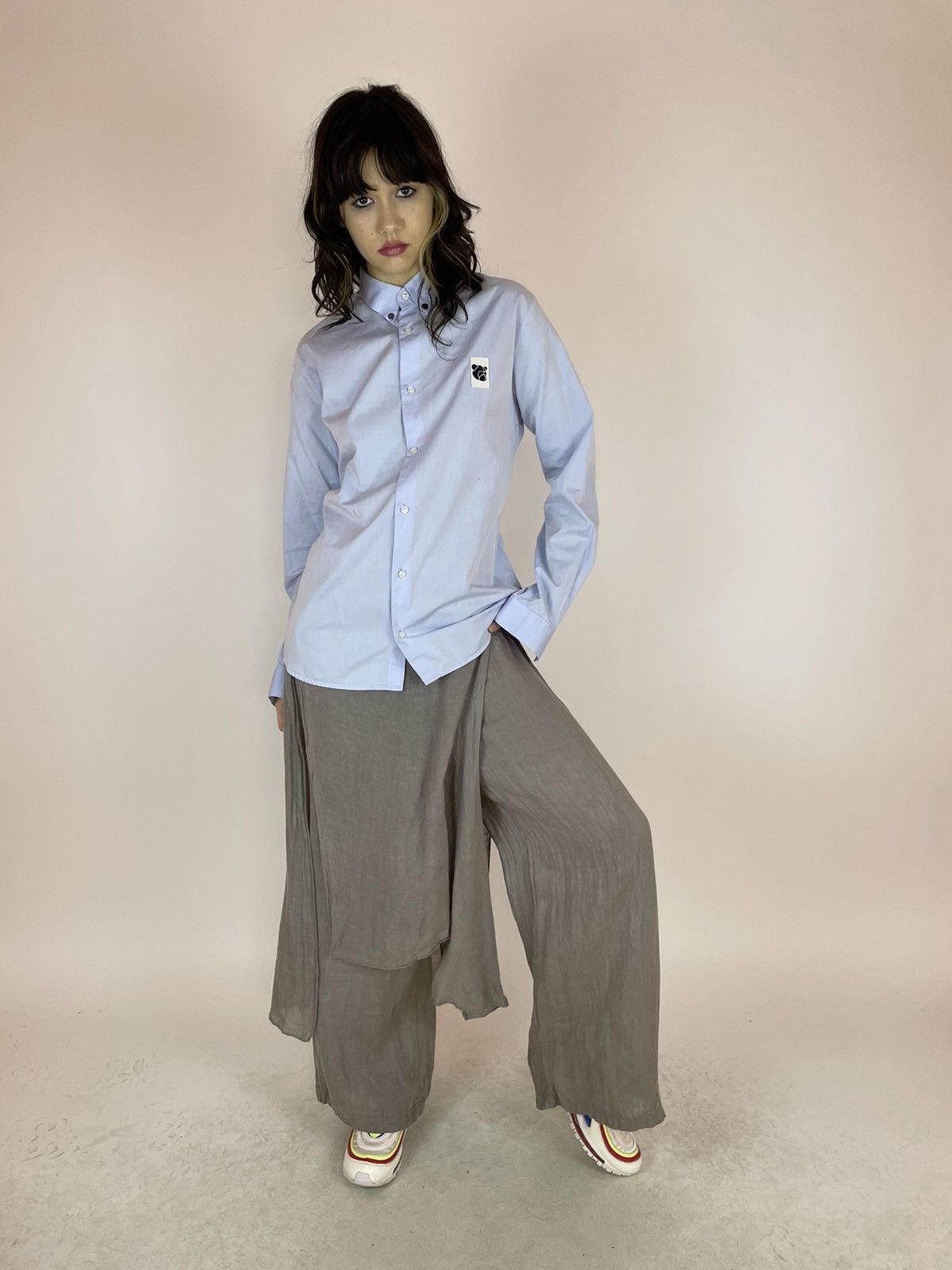Tonsure TONSURE Shirt long sleeve bear logo size 46 / S Size L / US 10 / IT 46 - 1 Thumbnail