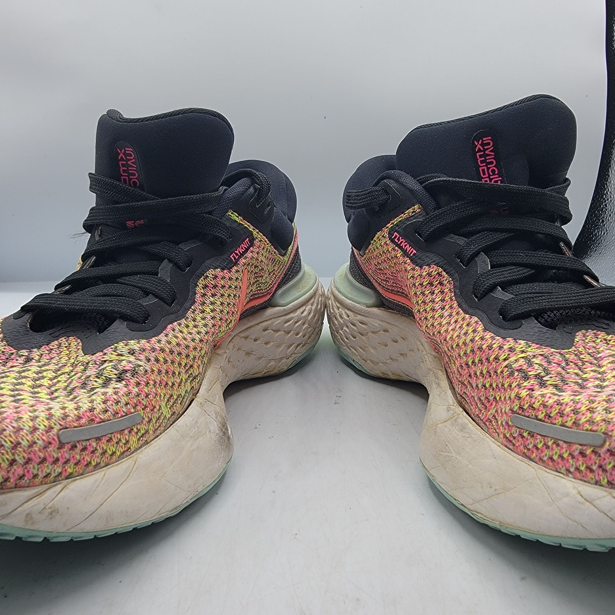 Nike ZoomX Invincible Run FK Womens Volt Mango Black Shoes