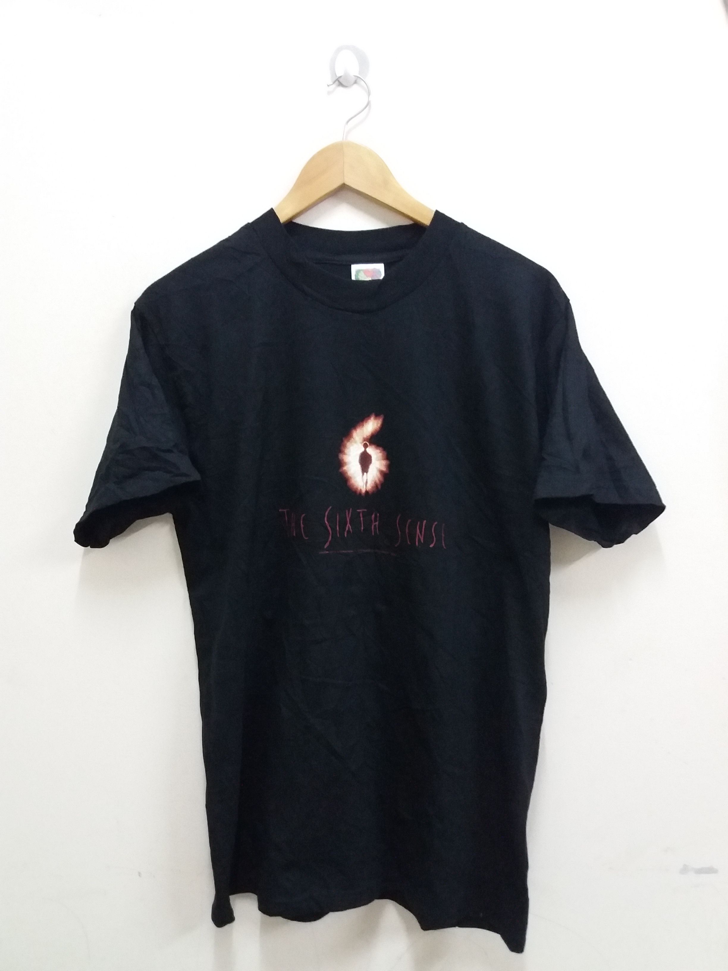 image of Cult x Expert Horror Vintage 90's The Sixth Sense Horror Thriller/bruce Willis in Black (Size Mediu