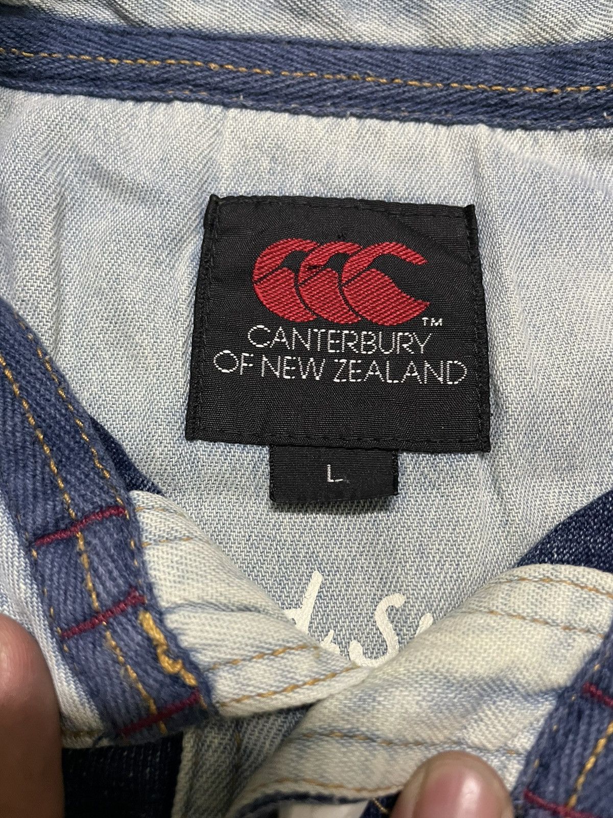 Canterbury of New Zealand Canterbury Of New Zealand Indigo Denim Size US L / EU 52-54 / 3 - 5 Thumbnail