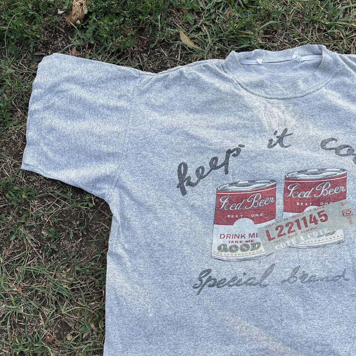 Vintage Vintage Y2K Adult “Beer Drink Tee ” Spot Marley Humor Tee Size US XXL / EU 58 / 5 - 3 Thumbnail