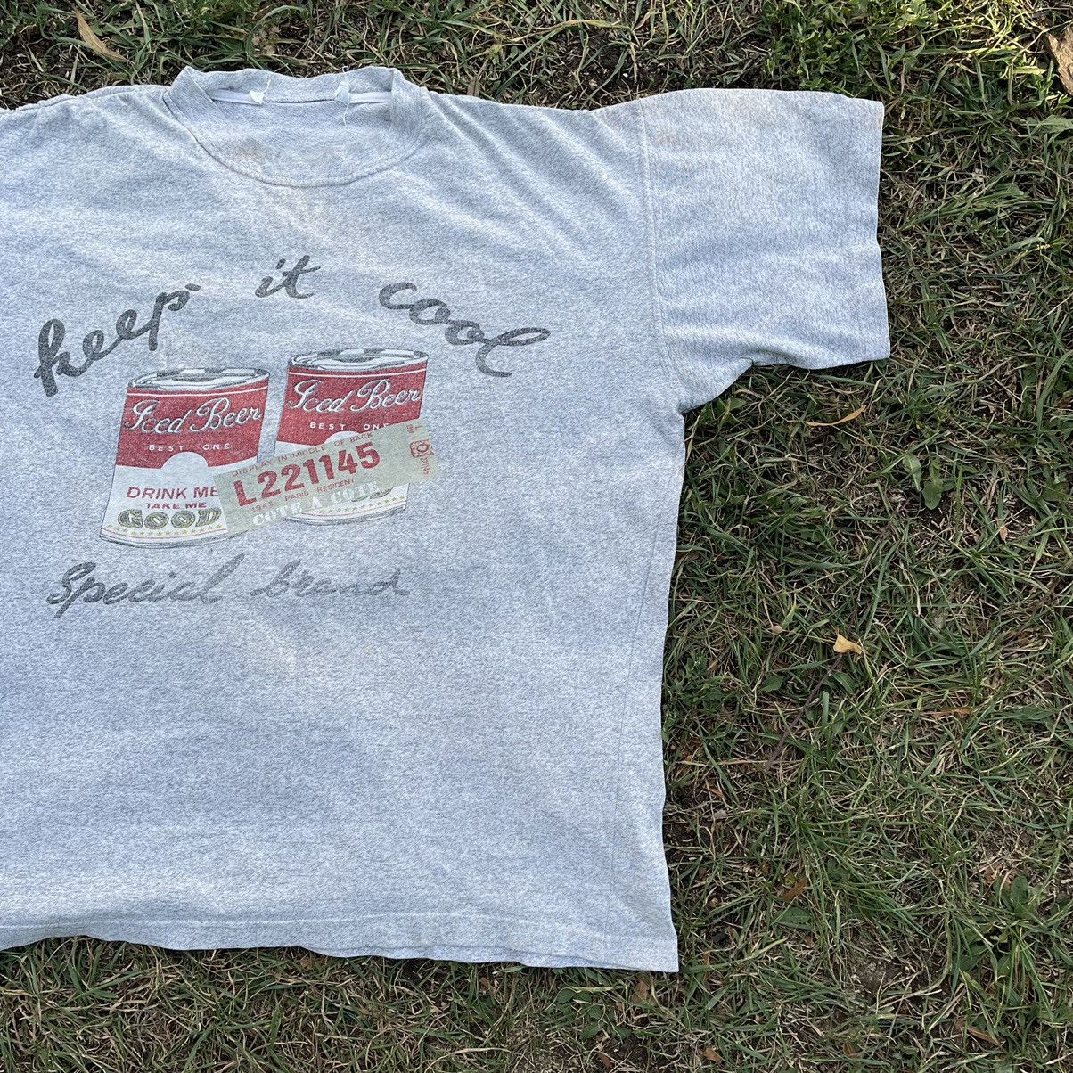 Vintage Vintage Y2K Adult “Beer Drink Tee ” Spot Marley Humor Tee Size US XXL / EU 58 / 5 - 2 Thumbnail