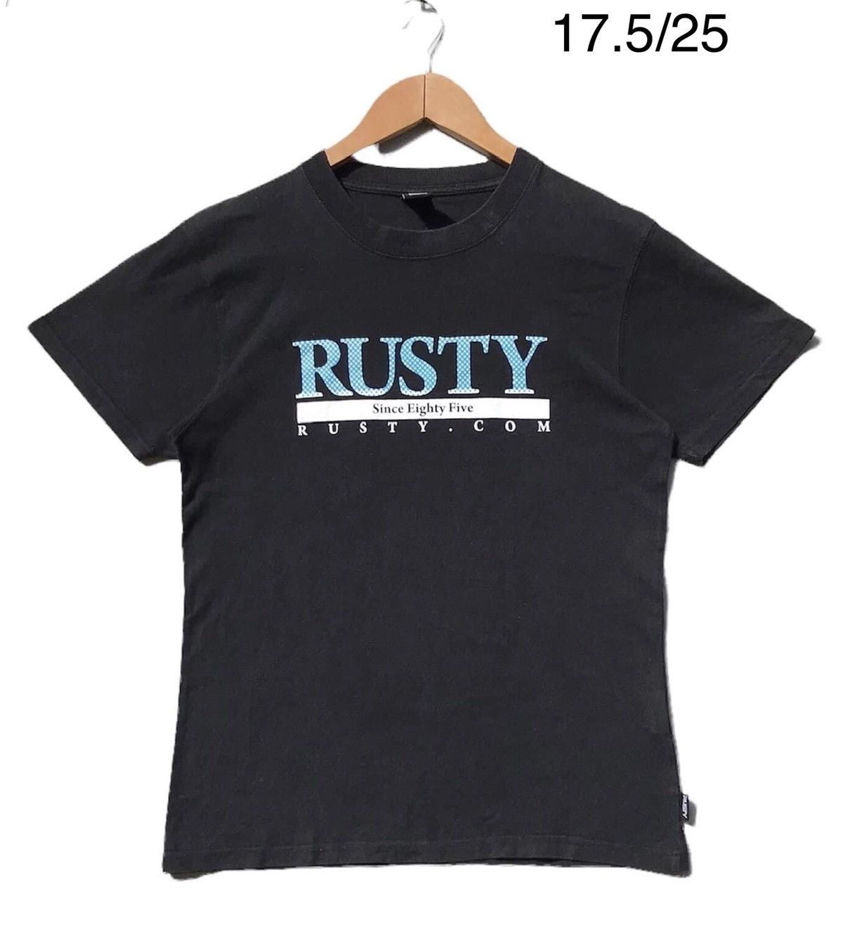 image of Rusty Surfboards in Black, Men's (Size Small)