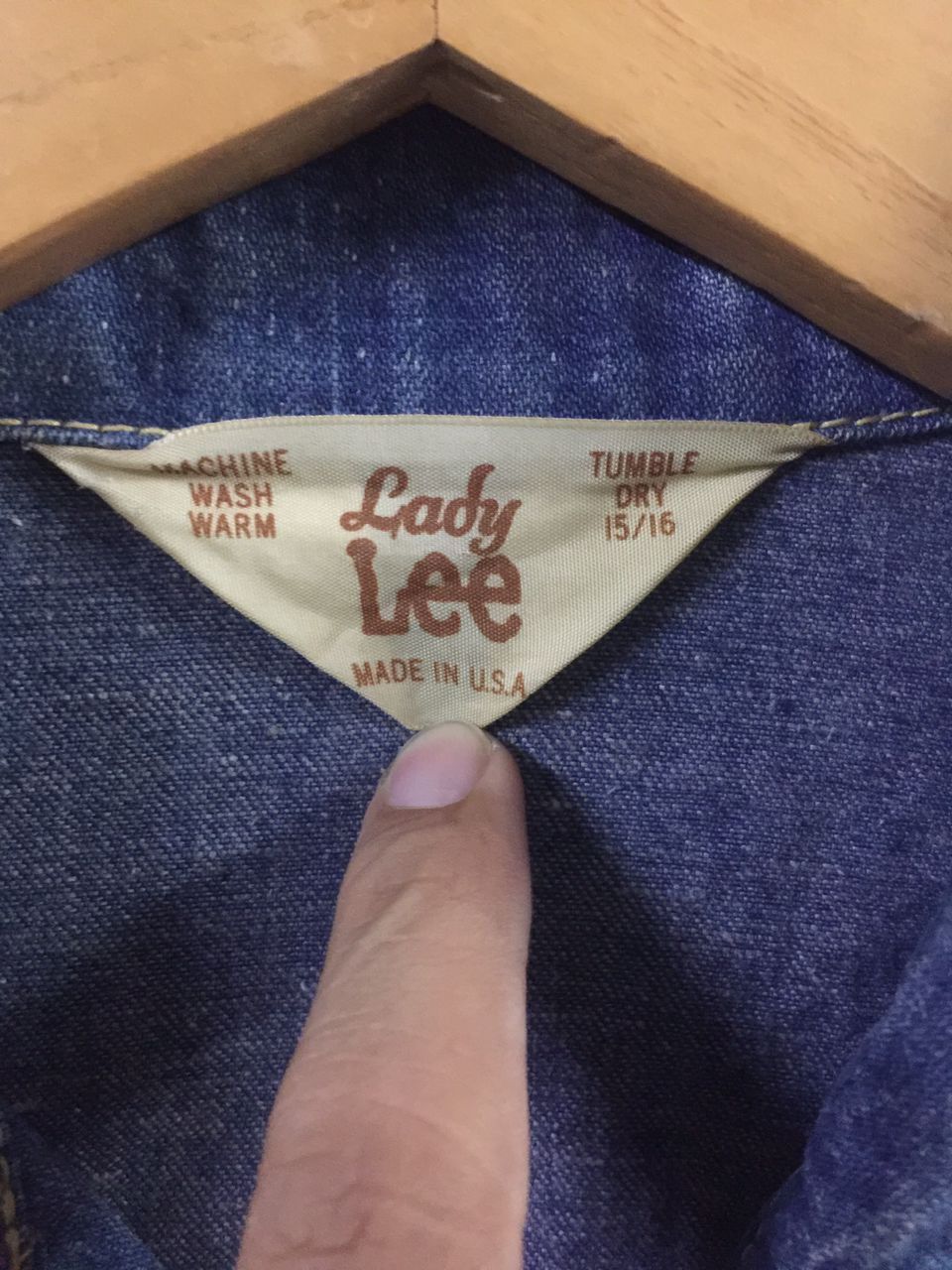 Lee × Vintage Vintage 70s LEE Denim Jacket Size S / US 4 / IT 40 - 8 Thumbnail