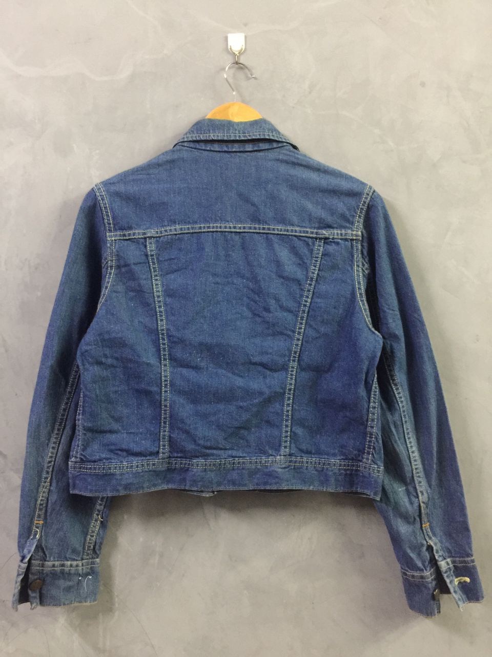 Lee × Vintage Vintage 70s LEE Denim Jacket Size S / US 4 / IT 40 - 2 Thumbnail