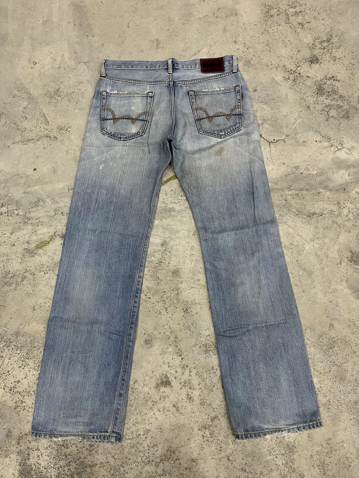 Edwin VINTAGE🔥🔥SUNFADED EDWIN 505ZXX REDLINE SELVEDGE SIZE 34X33 Size US 34 / EU 50 - 9 Thumbnail