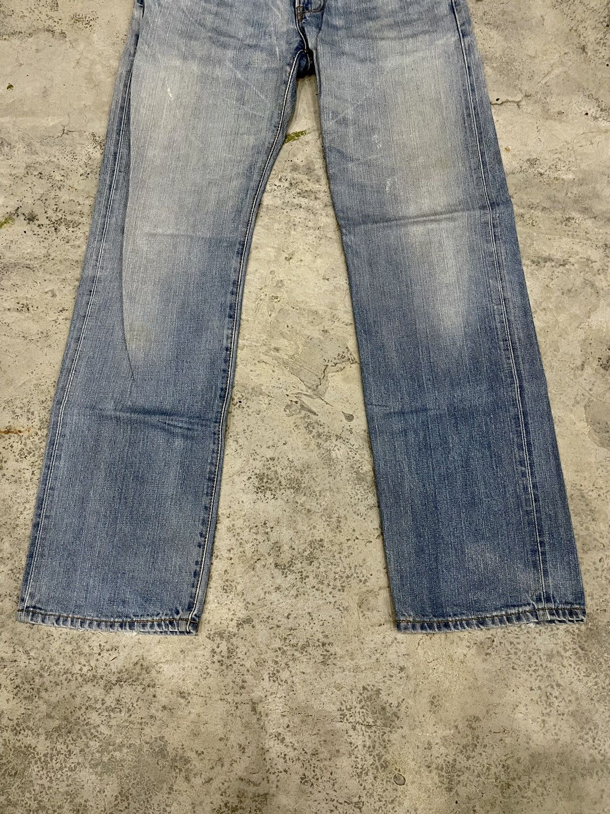 Edwin VINTAGE🔥🔥SUNFADED EDWIN 505ZXX REDLINE SELVEDGE SIZE 34X33 Size US 34 / EU 50 - 3 Thumbnail