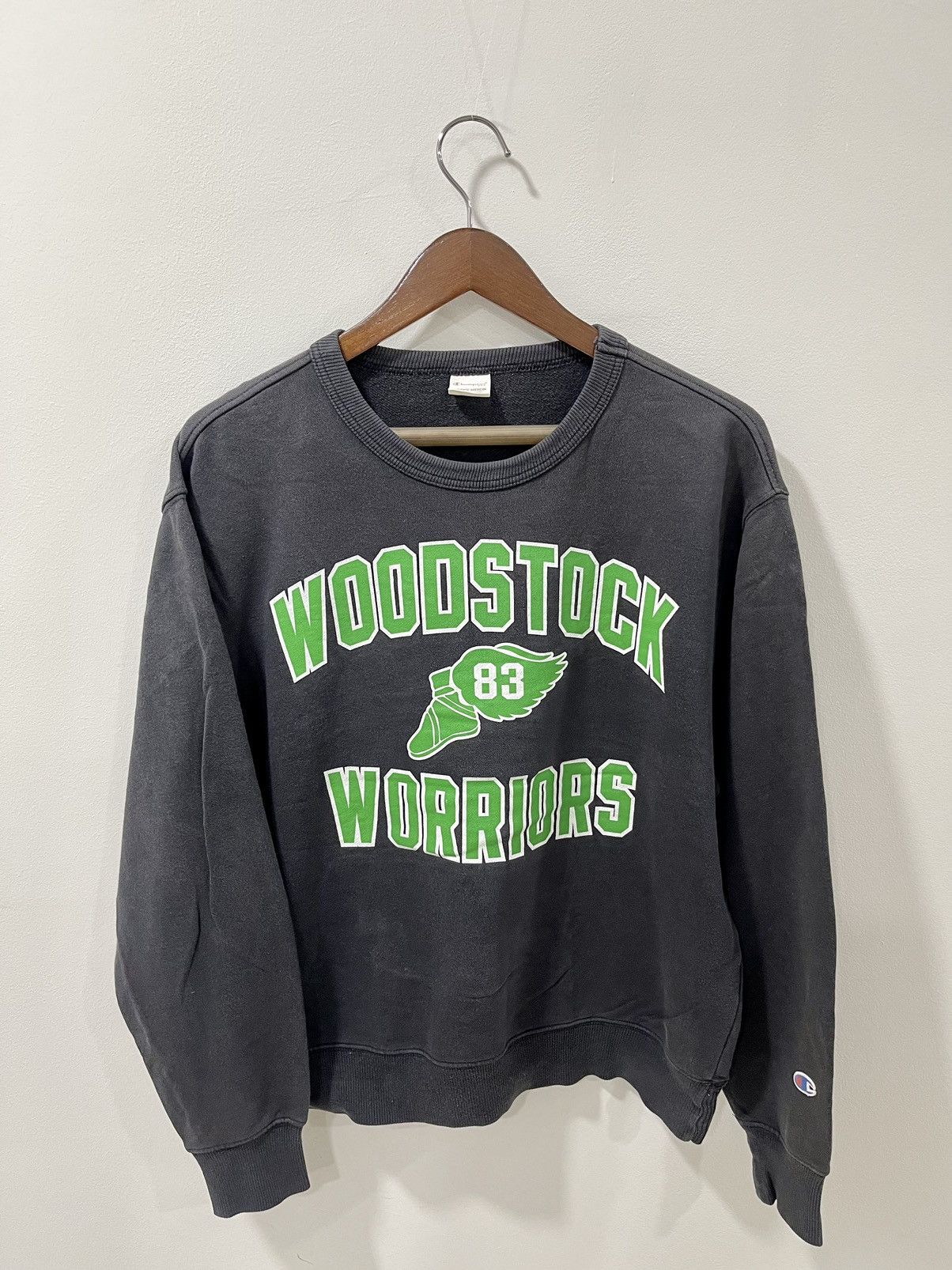 Champion × Vintage VINTAGE90s🔥🔥CHAMPION USA BIG LOGO WOODSTOCK 83 WORRIORS Size US L / EU 52-54 / 3 - 4 Thumbnail