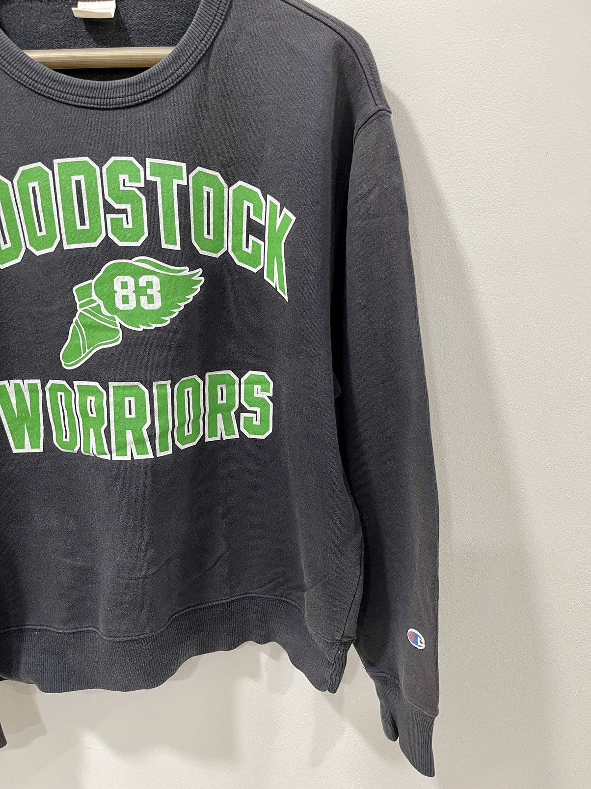 Champion × Vintage VINTAGE90s🔥🔥CHAMPION USA BIG LOGO WOODSTOCK 83 WORRIORS Size US L / EU 52-54 / 3 - 6 Thumbnail