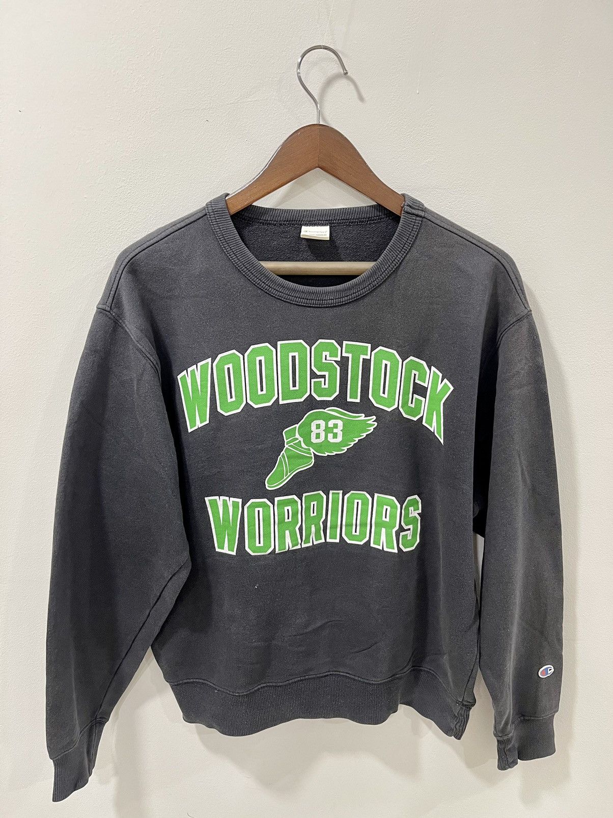 Champion × Vintage VINTAGE90s🔥🔥CHAMPION USA BIG LOGO WOODSTOCK 83 WORRIORS Size US L / EU 52-54 / 3 - 7 Thumbnail