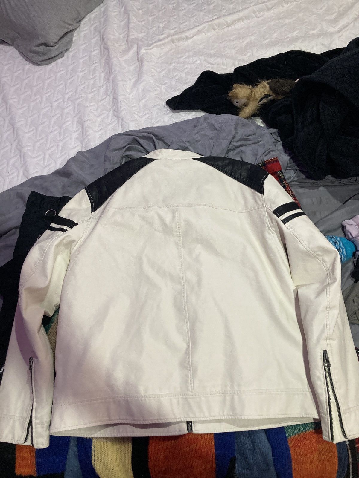 Other Wilson’s Cycle Faux Leather Jacket Size US XL / EU 56 / 4 - 4 Thumbnail