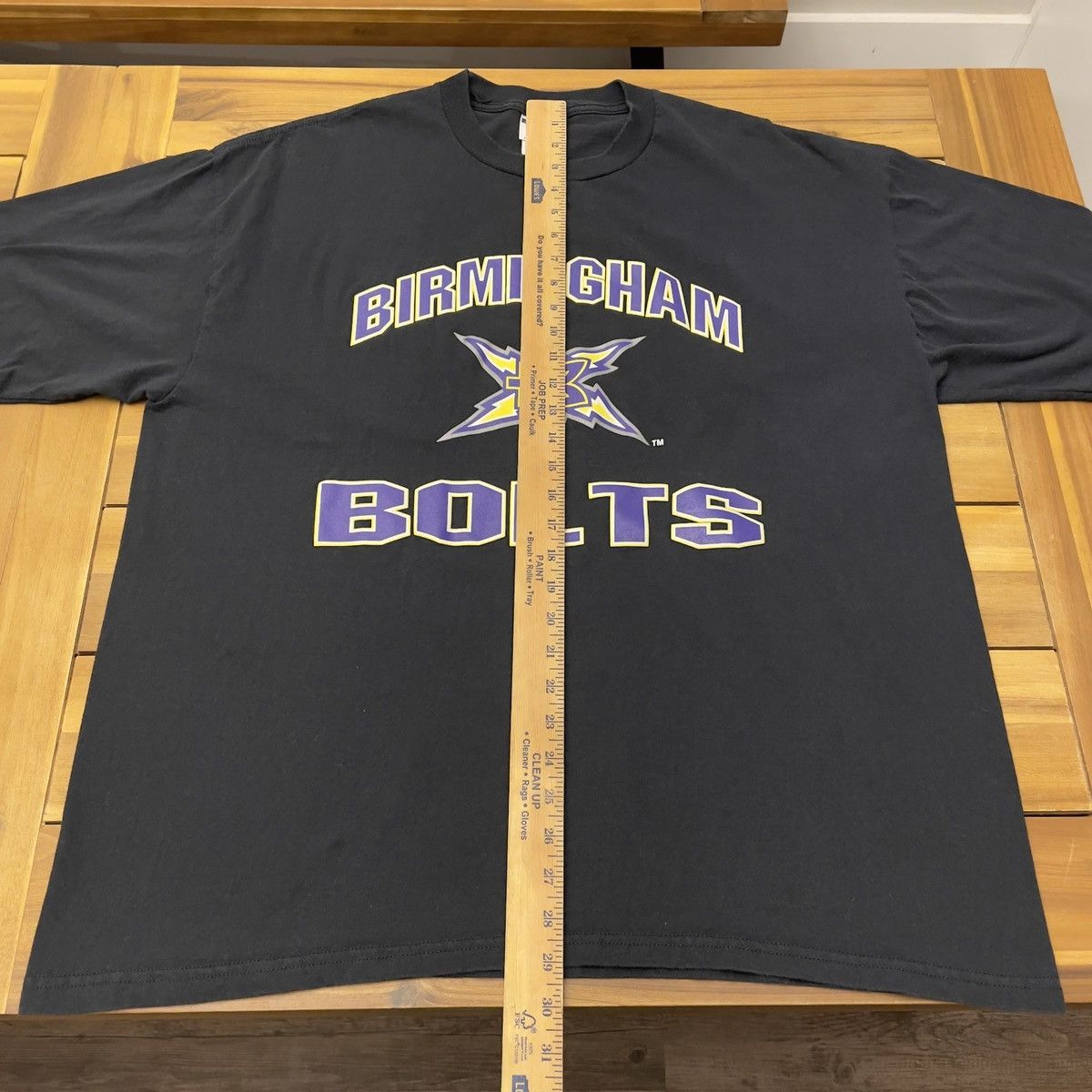 Jerzees × Vintage Vintage 2000s Birmingham Bolts XFL WWF Football Logo Shirt Size US XL / EU 56 / 4 - 5 Thumbnail